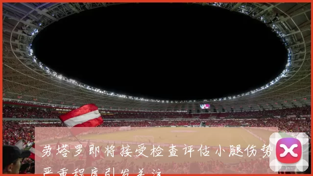 劳塔罗即将接受检查评估小腿伤势严重程度引发关注